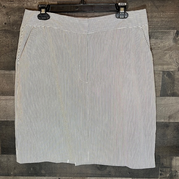 Vertigo Paris Dresses & Skirts - Gray and Black Pin Striped Skirt